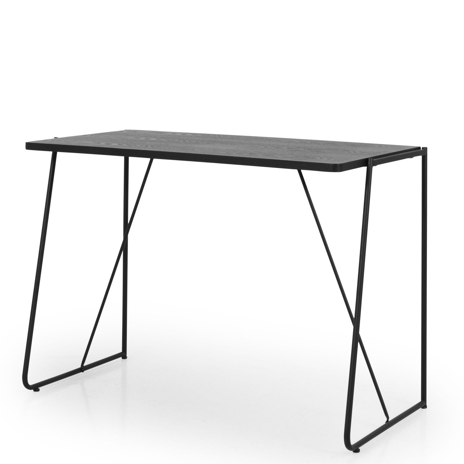 Tenzo Work työpöytä 100 cm. musta - Kaluste-Kaverit Verkkokauppa