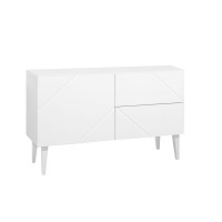 Kapea tv-taso Vilja valkoinen