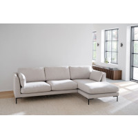 Rowico Corwin divaanisohva 270 cm vaalea beige