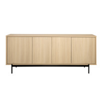 Niitty senkki 4-ovella ja metallijaloilla 178 cm