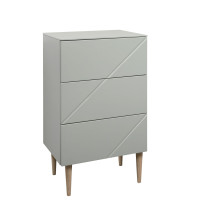 Hiipakka Vilja kapea lipasto 50 cm. oliivin vihreä