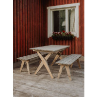 EcoFurn Granny pöytä ja penkit, valitse väri