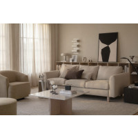 Rowico Irvine sohva, vaalea beige