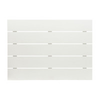 Black Nauvo sängynpääty 125 cm Valkoinen