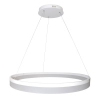 Grönlund Circulo Led-riippuvalaisin Ø60 cm, valkoinen