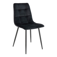 House Nordic Middelfart tuoli musta sametti