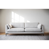 Rowico Corwin 3-istuttava sohva 238 cm vaalea beige