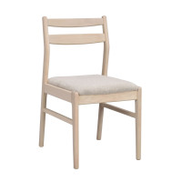 Rowico Kerwin tuoli valkopestytammi/beige