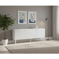 Hanki tv-taso ovilla 150 cm valkoinen