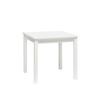 Apila ruokapöytä 75x75, valkoinen