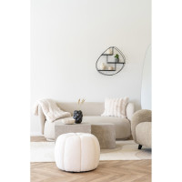 Galena torkkupeitto 130x180 valkoinen