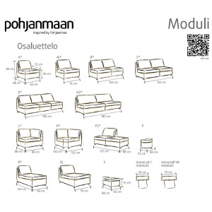 Moduli 1-istuttava maxi 20