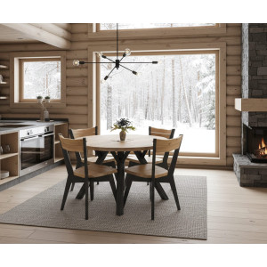 Lana pyöreä ruokailuryhmä 70