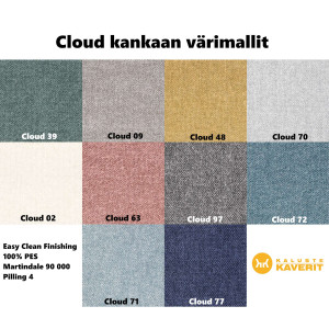 Vigo nojatuoli kangasverhoilulla 20