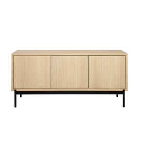 Niitty tv-taso 3-ovella ja metallijaloilla 135 cm