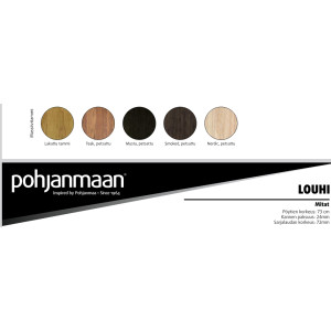 Pohjanmaan Louhi tammipöytä 40