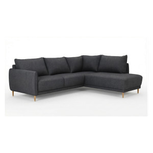 Pohjanmaan Dolphin avokulmasohva oikea, tummanharmaa