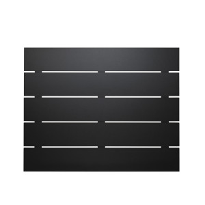 Black sängynpääty 125 cm. Musta