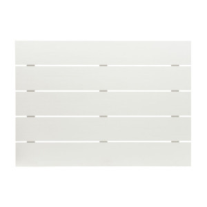 Black Nauvo sängynpääty 125 cm Valkoinen