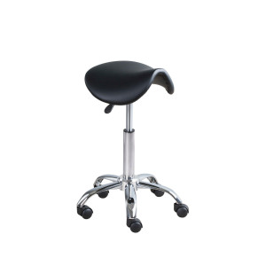 Saddle 1-satulatuoli musta