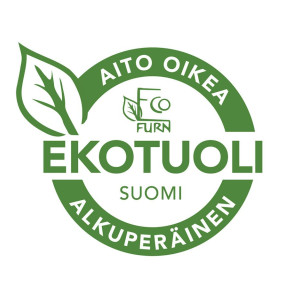 EcoFurn ekotuoli kuultovalkoinen 20