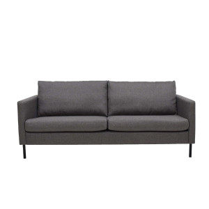 Trend 3-istuttava sohva, tummanharmaa
