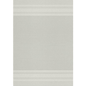 Lotta-matto 160x230 cm hopea/valkoinen