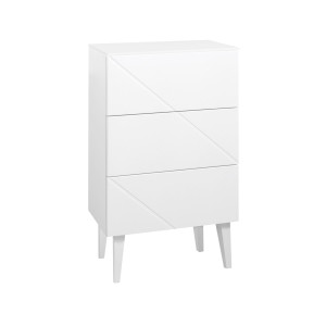 Hiipakka Vilja kapea lipasto 50 cm. valkoinen