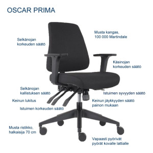 Oscar Prima työtuoli 20