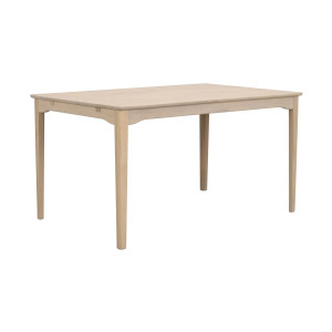 Rowico Markham ruokapöytä 140x90 cm valkopesty tammi