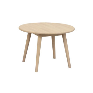 Rowico Tompkins pyöreä sohvapöytä 60 cm valkopesty tammi