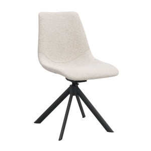 Rowico Dunmore pyörivä ja keinuva tuoli vaalea beige
