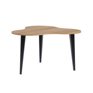 Hiipakka Luna sohvapöytä hunajatammi / musta