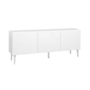 Outlet Vilja tv-taso ovilla 150 cm. valkoinen