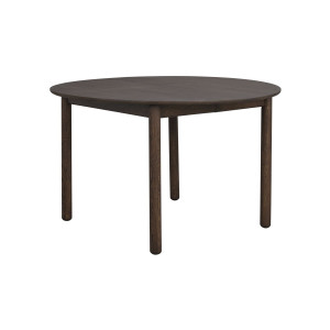 Rowico Derrymore pyöreä ruokapöytä jatkopalalla 120 cm ruskea tammi