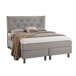 Jenkkisänky 160x200 cm petauspatjalla ja päädyllä