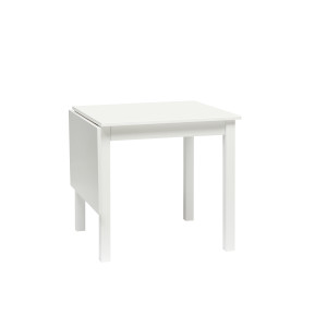 Apila klaffiruokapöytä 75x120/75, valkoinen