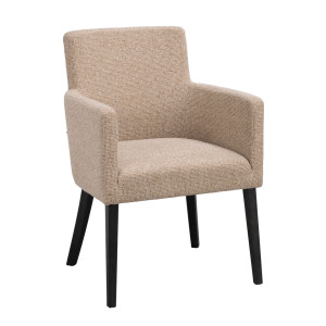 Rowico Hudson nojatuoli keskibeige, mustat jalat