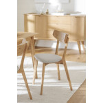 Rowico Ami tuoli lakattu tammi beige istuin