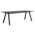 Rowico Clapperton ruokapöytä 220x95 cm ruskea tammi